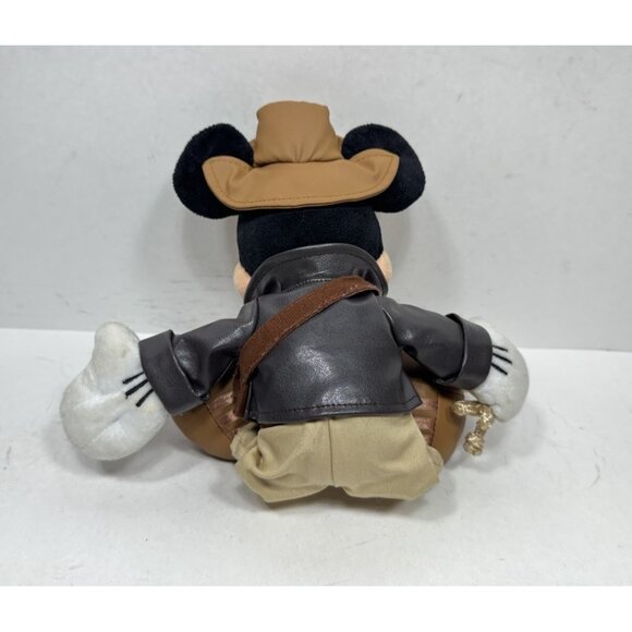 Disney Parks Mickey Mouse Indiana Jones 11" Plush Stuffed Animal - Picture 4 of 8
